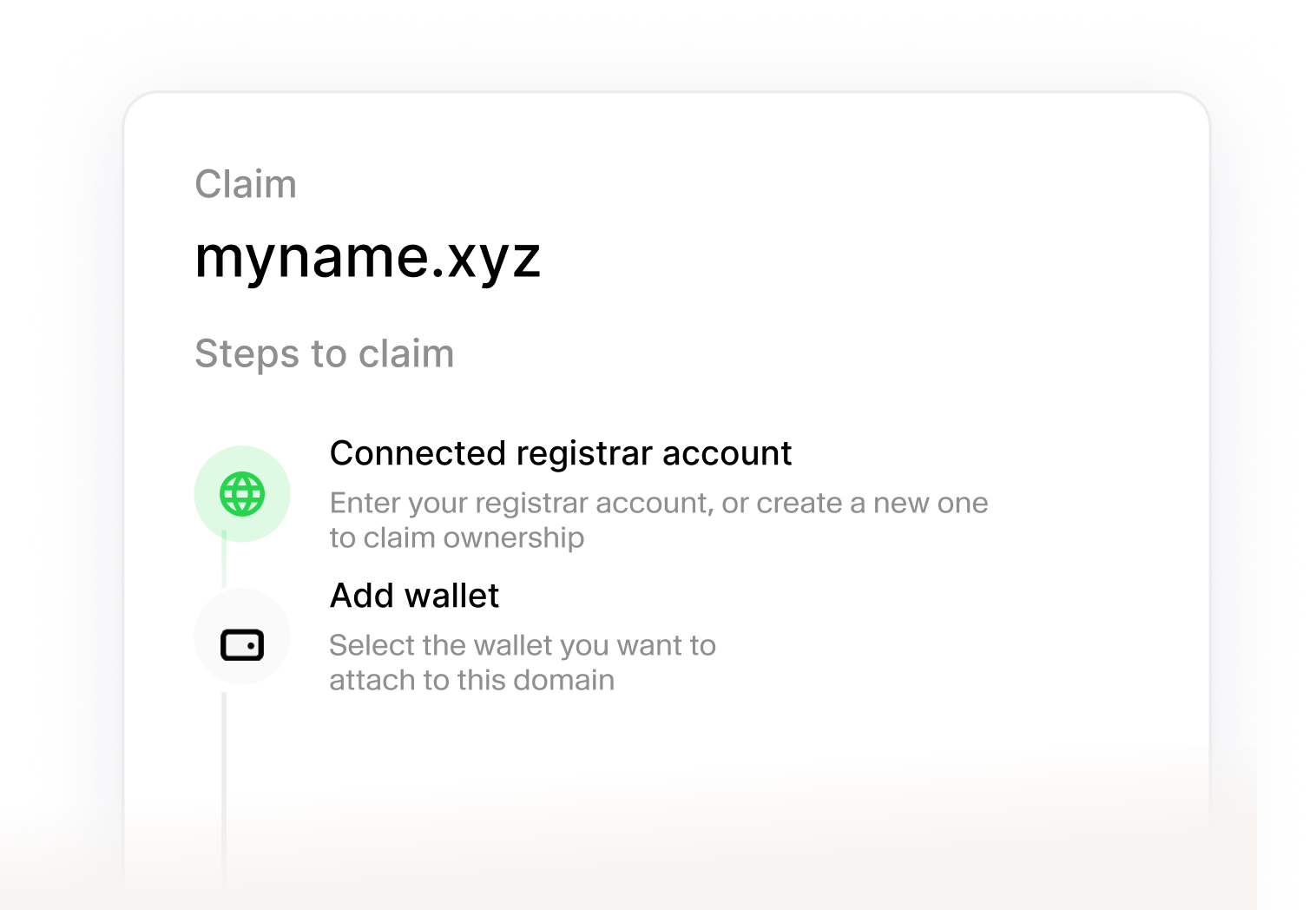 Claim Domains